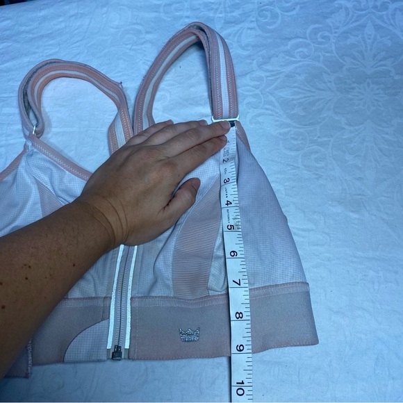 SHEFIT Ultimate Sports Bra in size Luxe (large) White, Tie Dyed in Great Shape - Picture 7 of 16